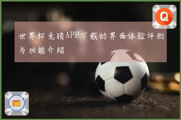 世界杯竞猜APP下载的界面体验评测与功能介绍