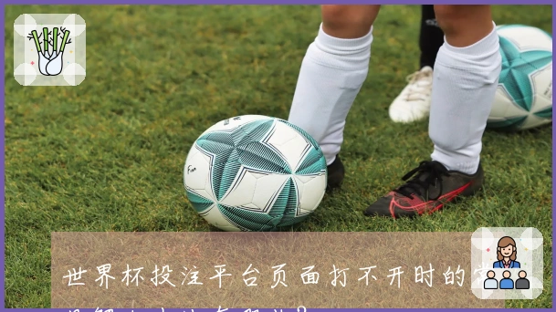 世界杯投注平台页面打不开时的常见解决办法有哪些？